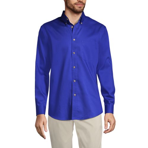 Men's Long Sleeve Performance Twill Shirt