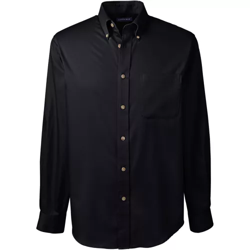 Men's Long Sleeve Performance Twill Shirt, Front