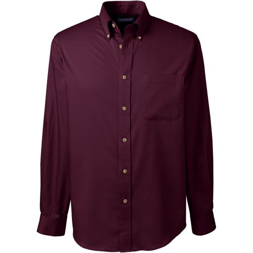 Men's Long Sleeve Easy Care Twill Shirt