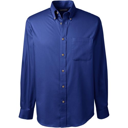 Men's Long Sleeve Easy Care Twill Shirt