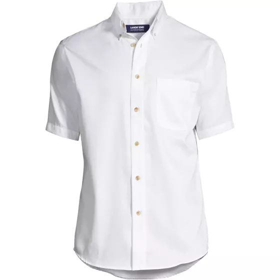 Men's Tall Short Sleeve Performance Twill Shirt - primary