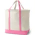 Extra Large 5 Pocket Open Top Canvas Tote Bag, Back