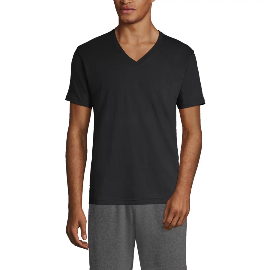 Men's V Neck Undershirt 3 Pack