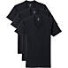 Men's Big and Tall V-Neck Undershirt 3 Pack, Front