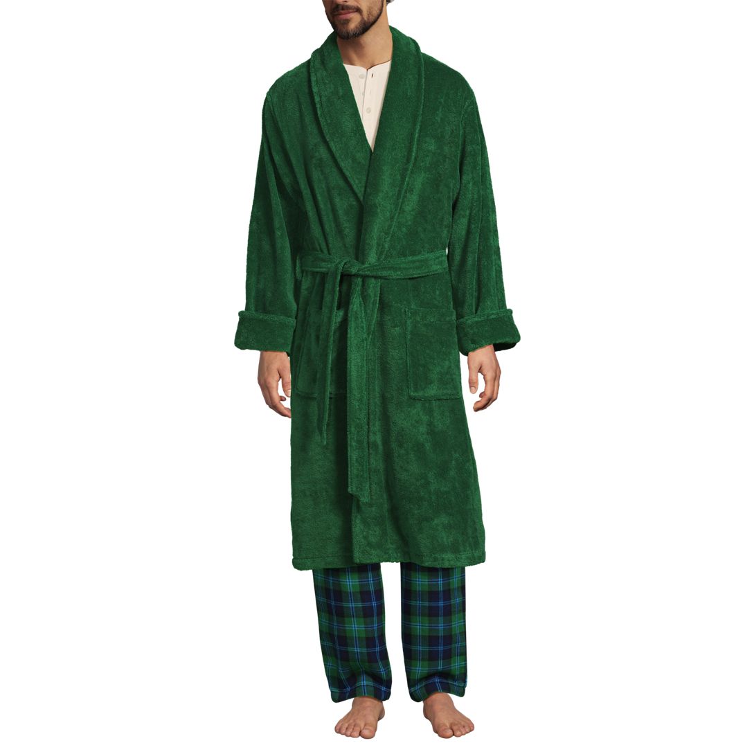 Men's Calf Length Turkish Terry Robe