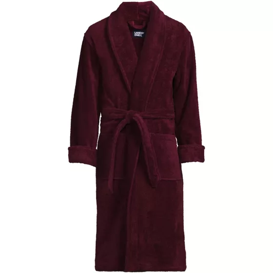 Men's Big and Tall Calf Length Turkish Terry Robe - primary