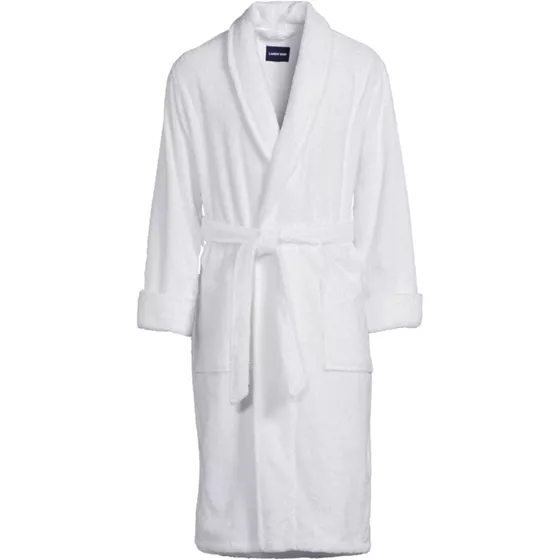Men's Calf Length Turkish Terry Robe - primary