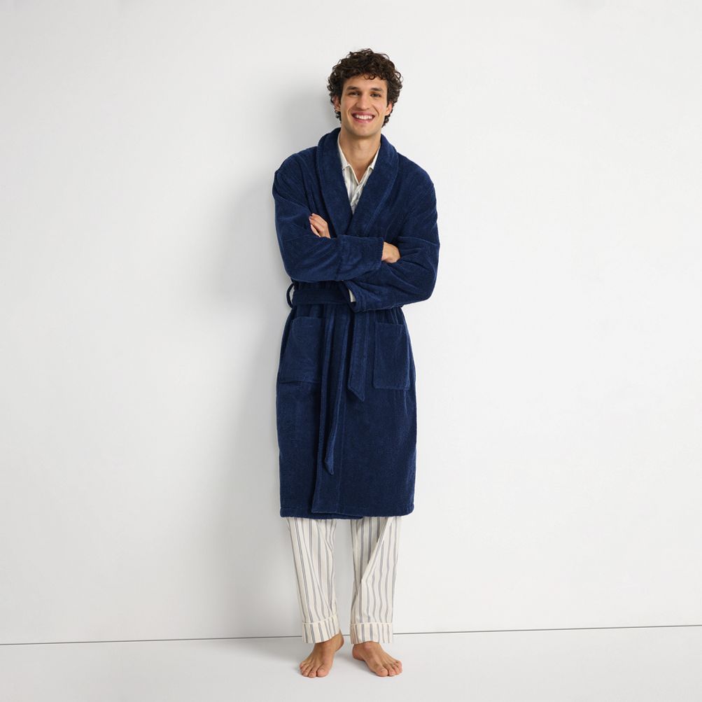 Lands end towelling discount robe