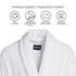Men's Calf Length Turkish Terry Robe, alternative image