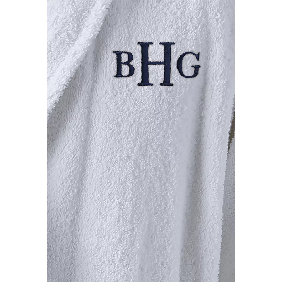 Men's Full Length Turkish Terry Robe view 3