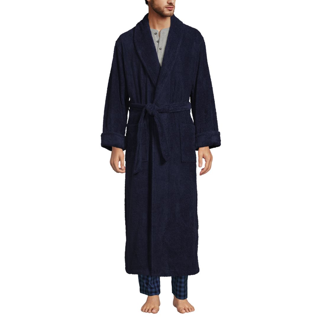 Men's Full Length Turkish Terry Robe