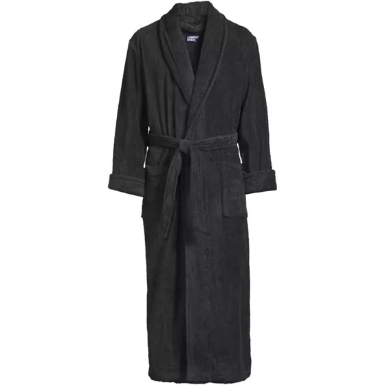 Men's Tall Full Length Turkish Terry Robe - primary