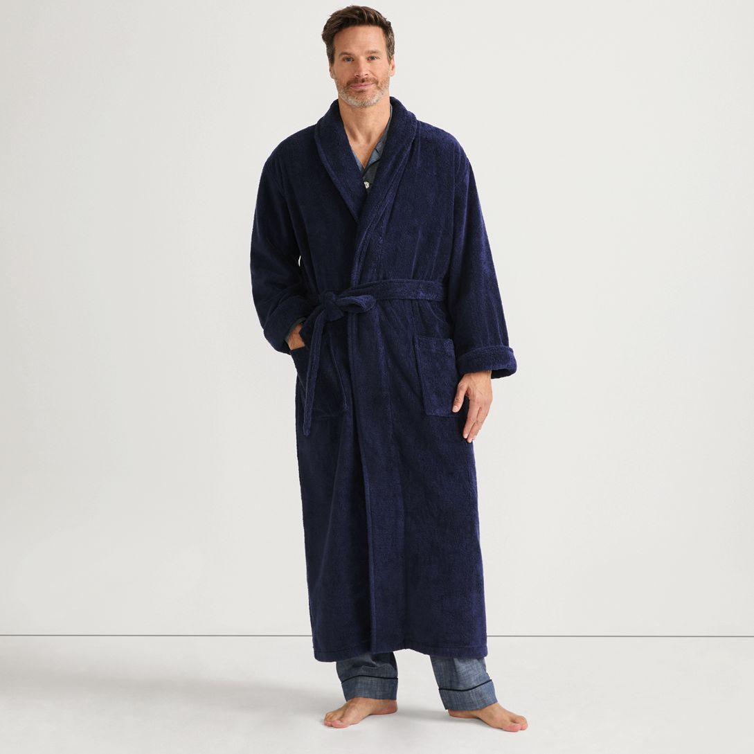 Men's Full Length Turkish Terry Robe