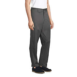 Men's Blend Plain Front Chino Pants, alternative image
