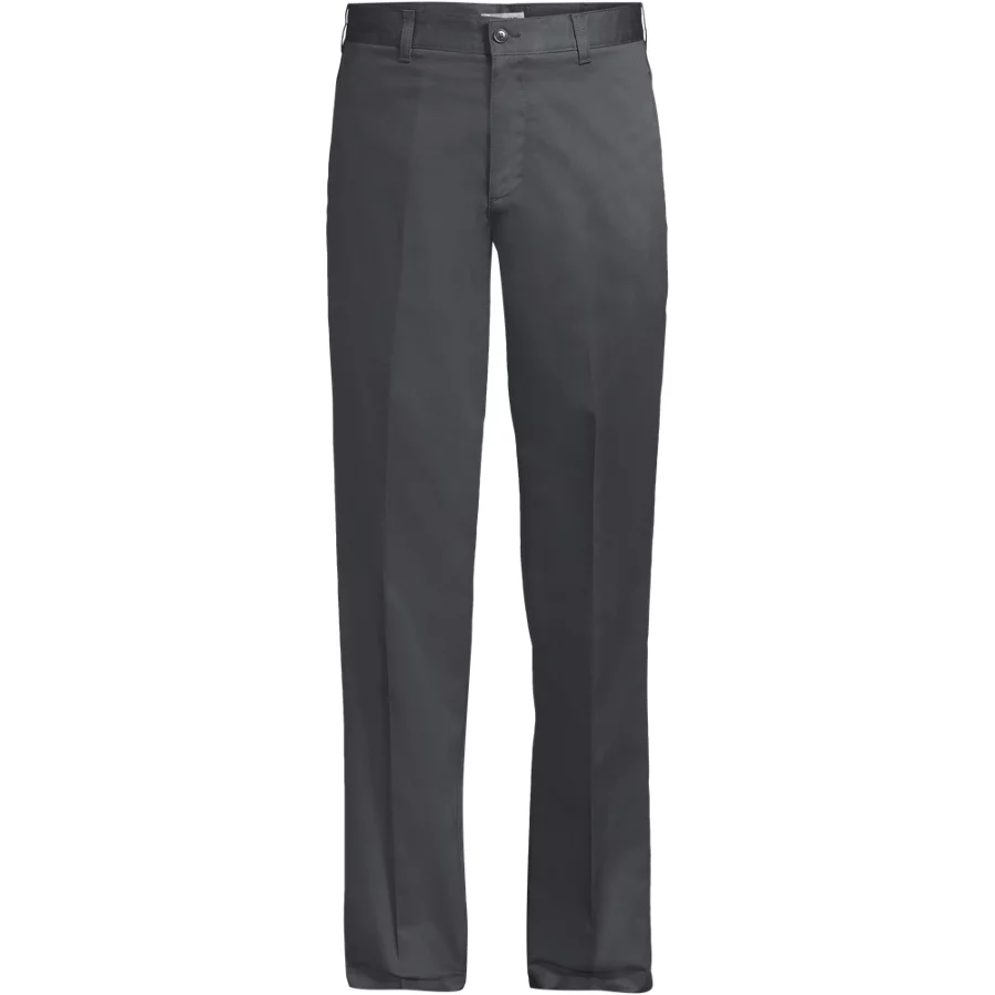 School Uniform Boys' Iron Knee Blend Plain Front Chino Pants view 5