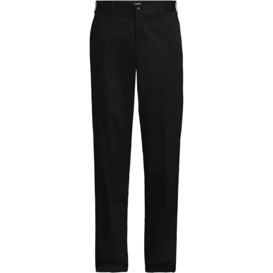 School Uniform Boys Iron Knee Blend Plain Front Chino Pants - primary