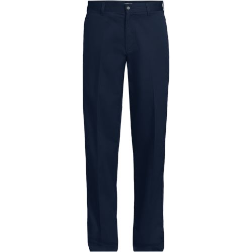 Men's Blend Plain Front Chino Pants | Lands' End