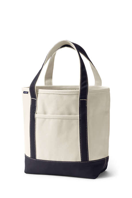 Natural Open Top Canvas Tote