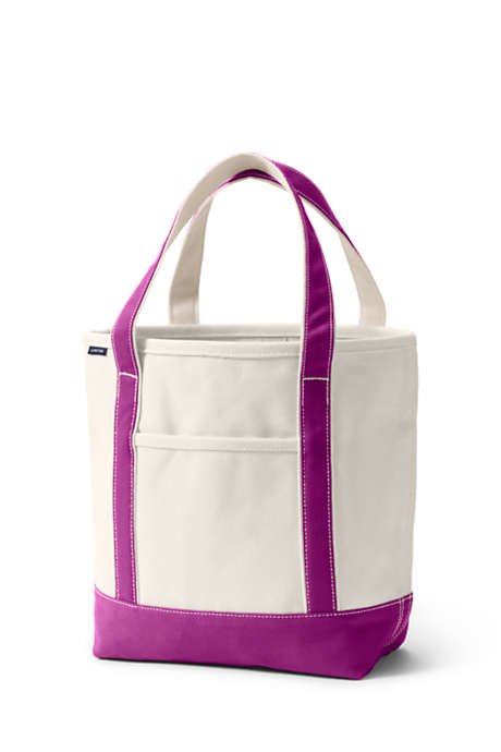 Natural Open Top Canvas Tote