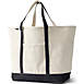 School Uniform Extra Large Open Top Canvas Tote , Front