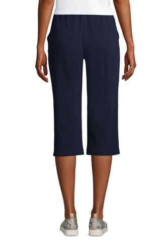 womens pull on jean capris