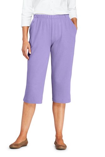 ladies pull on capri pants