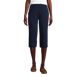 Women's Tall Sport Knit High Rise Elastic Waist Capri Pants, Front