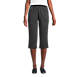 Women's Tall Sport Knit High Rise Elastic Waist Capri Pants, Front