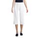Women's Sport Knit High Rise Elastic Waist Capri Pants