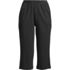 Women's Sport Knit High Rise Elastic Waist Capri Pants, Front