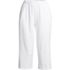 Women's Sport Knit High Rise Elastic Waist Capri Pants, Front