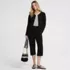 Women's Sport Knit High Rise Elastic Waist Capri Pants, alternative image