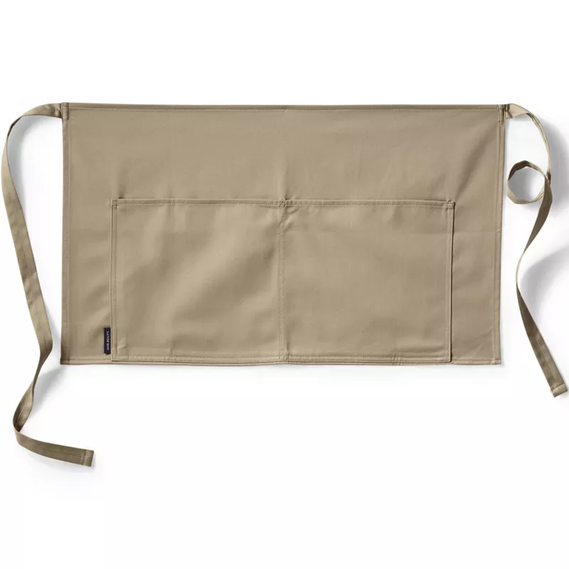 School Uniform Twill Half Apron, Front