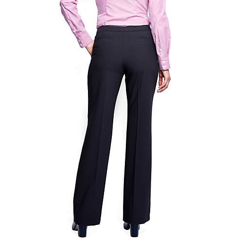 Women's Washable Wool Curvy Modern Pants - Secondary