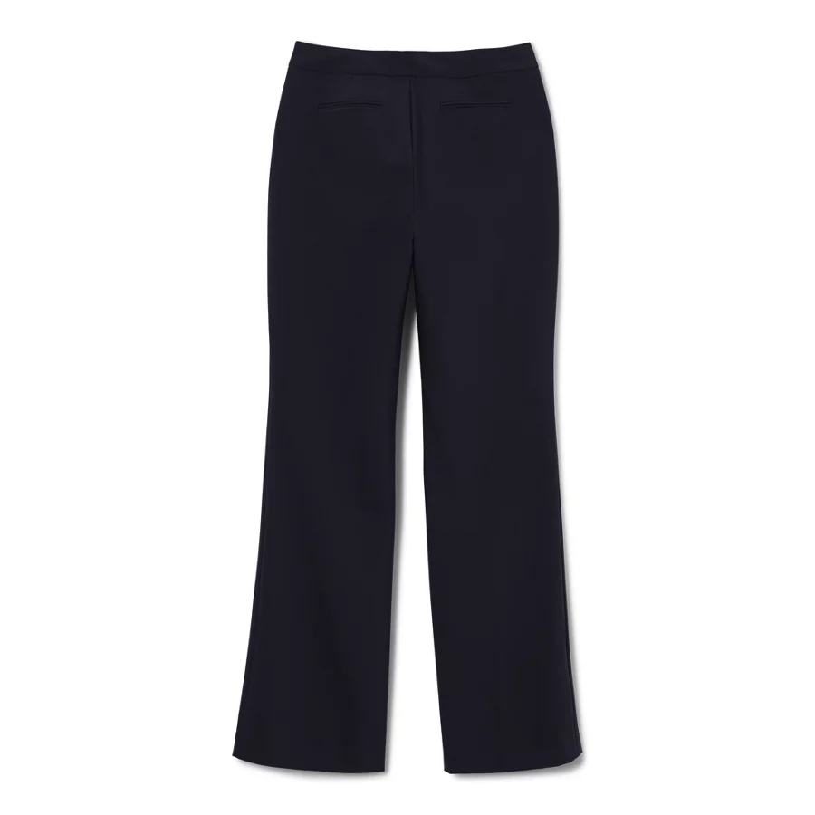 School Uniform Women's Washable Wool Straight Modern Pants view 2
