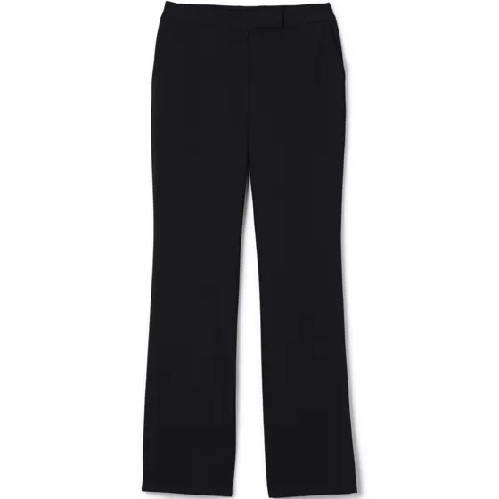Women's Plus Size Washable Wool Straight Modern Pants - primary