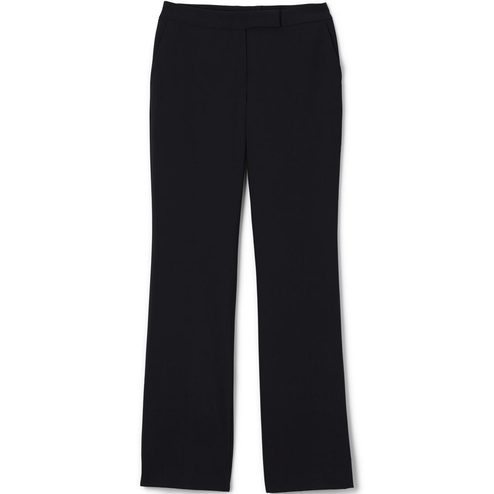 Women's Washable Wool Straight Modern Pants