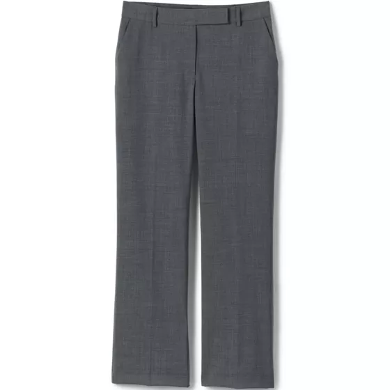 Women's Washable Wool Straight Modern Pants - primary
