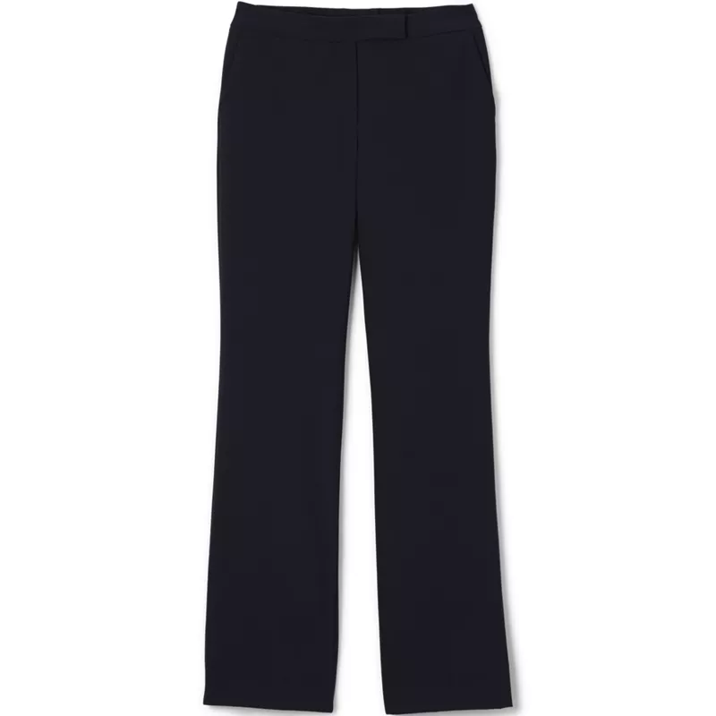 Women's Washable Wool Straight Modern Pants, Front