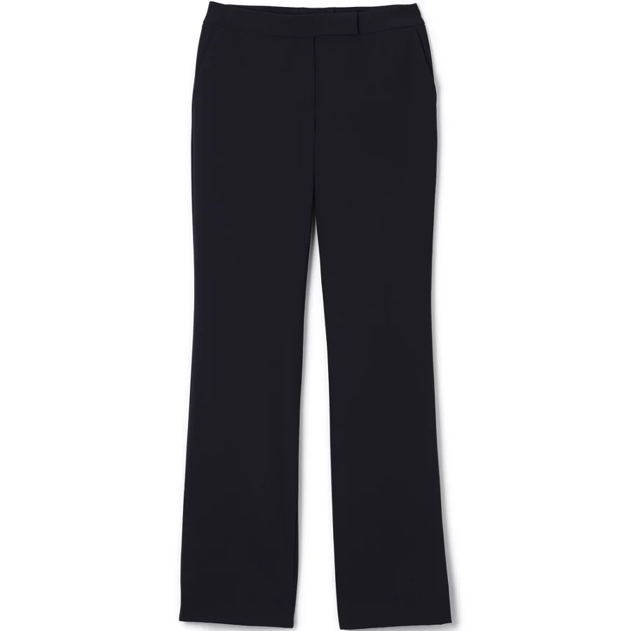 School Uniform Women's Washable Wool Straight Modern Pants view 1