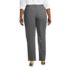 Women's Plus Size Washable Wool Straight Modern Pants, Back
