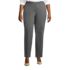Women's Plus Size Washable Wool Straight Modern Pants, Front