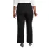 Women's Plus Size Washable Wool Plain Comfort Trousers, Back