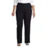 Women's Plus Size Washable Wool Plain Comfort Trousers, Front