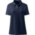 Women's Short Sleeve Feminine Fit Mesh Polo Shirt, Front
