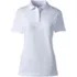 Women's Short Sleeve Feminine Fit Mesh Polo Shirt, Front