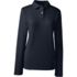 Women's Long Sleeve Feminine Fit Mesh Polo Shirt, Front