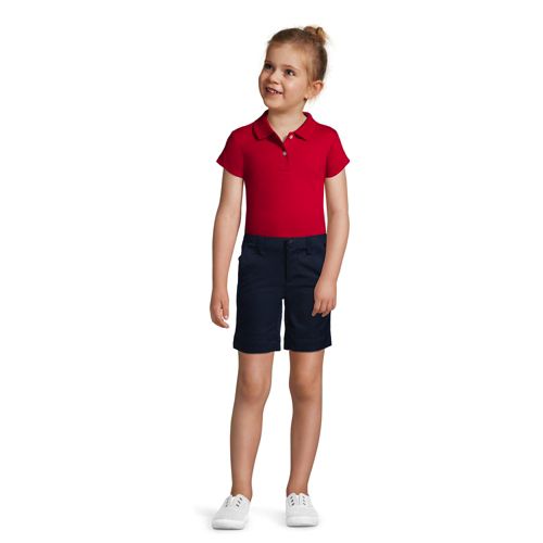 adidasadidas Girls Short Sleeve Solid Polo Marca Polo Bambina 