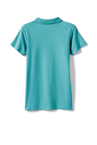 girls turquoise polo shirt