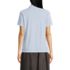 Women's Short Sleeve Feminine Fit Interlock Polo Shirt, Back